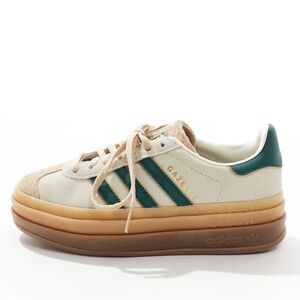 Adidas Gazelle Women's Sneakers - Cream and Teal